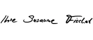 {{Unterschrift von}} Susanne Fischer