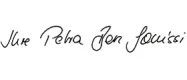 {{Unterschrift von}} Petra Ben Souissi