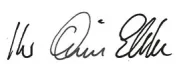 {{Unterschrift von}} Oliver Ehrcke
